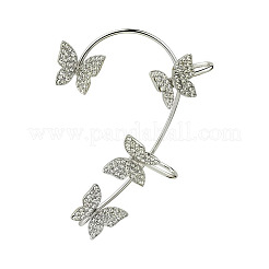Legierung Rhinestone Stulpeohrringe&nbsp;FS-WGFB378-04