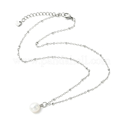 Ciondolo a forma di patata con perla d'acqua dolce naturale coltivata&nbsp;NJEW-JN06346-01