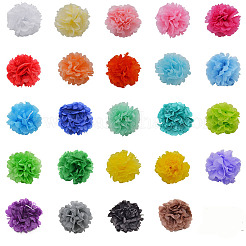 Boules de fleurs en papier&nbsp;AJEW-WH0006-25cm-03