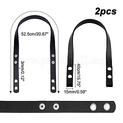 Taschenriemen aus PU-Leder&nbsp;LS-FIND-WH0049-58