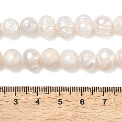 Natürliche kultivierte Süßwasserperlenperlenstränge&nbsp;PEAR-L034-12G