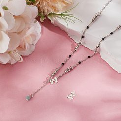 2 Stück 925 Sterlingsilber-Verbindungsanhänger&nbsp;STER-BC0003-71