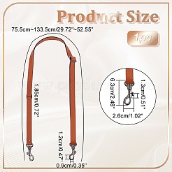 Taschenriemen aus Leder&nbsp;PURS-WH0005-46B-02