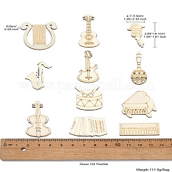 Unfertige Holzausschnitte&nbsp;WOOD-CJC0001-07