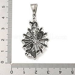 Anhänger aus chirurgischem Edelstahl 316&nbsp;STAS-E212-153AS