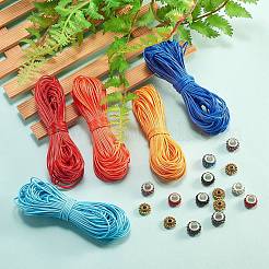 30 faisceaux 30 couleurs de cordon polyester ciré&nbsp;YC-SZ0001-02