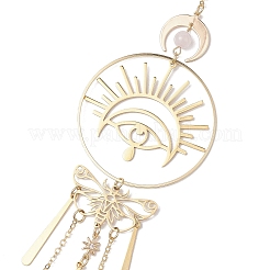 Decorazione pendente in ottone con occhio di farfalla&nbsp;HJEW-TA00225