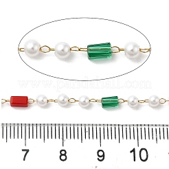 Handgefertigte Glas- und Kunstperlenketten&nbsp;CHS-L031-12G