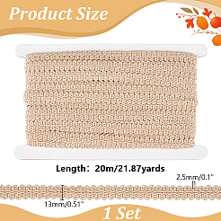 20 m Polyester-Stickspitzenband&nbsp;OCOR-ME0001-76B