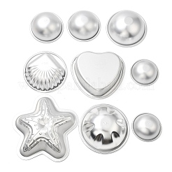 9pcs 7 moldes de bomba de baño de aleación de aluminio de estilo&nbsp;DIY-SZ0003-30