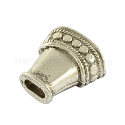Tibetischen Stil Legierungskorn Kegel&nbsp;LS-TIBEB-0627-AS-RS