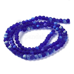 Chapelets de perles en verre imitation jade&nbsp;EGLA-YW0003-19B-05