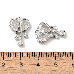 Messing mit Glas-Strass-Anhängern&nbsp;KK-H455-27P