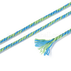 22 m di cordino in cotone macramè bicolore&nbsp;OCOR-T017-07E