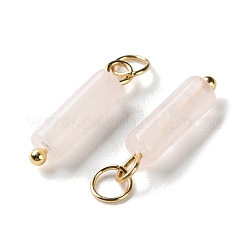 Pendentifs de quartz rose naturel&nbsp;STAS-C120-01G-02