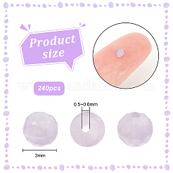 240 Stück natürliche Amethystperlen&nbsp;G-OC0004-63