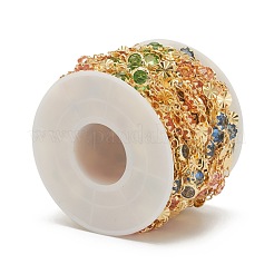 Chaînes de perles de verre rondes faites à la main&nbsp;CHC-K011-10G
