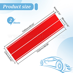 Adesivo di carta per la copertura del cofano dell'auto&nbsp;DIY-WH0419-76A