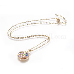 Collares colgantes de acero inoxidable 304&nbsp;NJEW-E141-06