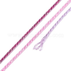 5 rouleau de cordes en nylon tressé à 9 brins avec fil métallique&nbsp;OCOR-Q062-01I