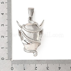 Pendentifs en acier inoxydable 304&nbsp;STAS-F363-09P