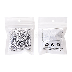 Weiße Acrylperlen basteln&nbsp;MACR-YW0001-13