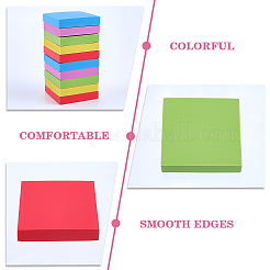 10 Stück Gummistempel in 5 Farben&nbsp;AJEW-CP0008-30