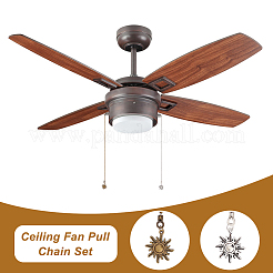 Rallonges de chaîne de traction de ventilateur de plafond en alliage&nbsp;AJEW-AR0001-60