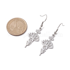 Boucles d'oreilles pendantes en acier inoxydable résistant au ternissement&nbsp;EJEW-JE05771-02
