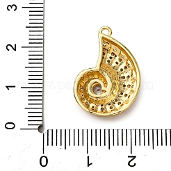 Pendentifs avec zircon cubiques à micro-pavés en laiton&nbsp;KK-C119-20A-G
