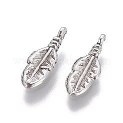 Stile tibetano ciondoli in lega di piuma&nbsp;LS-TIBEP-0377-AS-LF