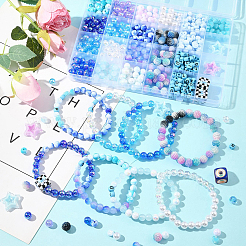 DIY-Set zur Herstellung von Stretch-Armbändern aus Acrylperlen&nbsp;DIY-FS0008-76