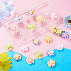 50 Stück undurchsichtige Cartoon-Resin-Decoden-Cabochons&nbsp;RESI-TA0005-64