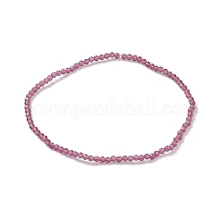 Ensemble de bracelets extensibles en perles de verre bling 10pcs 10 couleurs pour femmes&nbsp;BJEW-JB08974