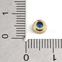 Cabochon in zirconia cubica in ottone&nbsp;CU-CBA30E8-03G