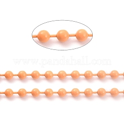 Chaînes à billes en laiton faites à la main&nbsp;KK-J276-16A-P19