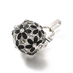 Legierung kristall strass perlen käfig anhänger&nbsp;ENAM-M047-04P-A