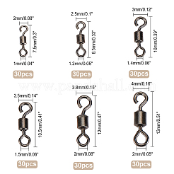 180 connettore per cuscinetto a rotolamento da pesca in ottone di tipo 6&nbsp;FIND-FH0003-32