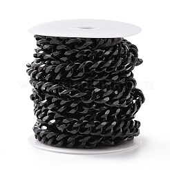 Cadenas de eslabones cubanos de acero inoxidable 304&nbsp;CHS-P007-04EB