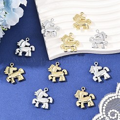 10 Stück 2 Farben Legierungsanhänger&nbsp;ENAM-YW0008-71
