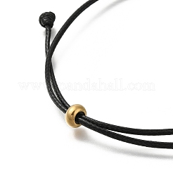 Collane con ciondolo a forma di cuore in acciaio inossidabile 304 con placcatura ionica (ip) per donna&nbsp;NJEW-F328-15G