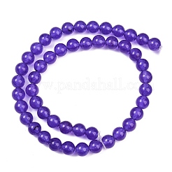 Tinti bianco naturale perle di giada fili&nbsp;GG-CBAD029-A02-8mm
