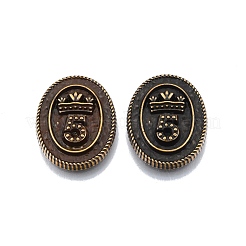 Cabochon in lega di placcatura a cremagliera&nbsp;PALLOY-N150-75A-01AB