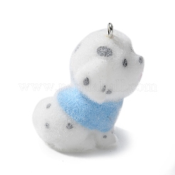 Pendentifs en résine floquée&nbsp;FIND-A047-04P-01