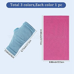 3 pulsera refrescante de poliéster de 3 estilos&nbsp;AJEW-DJ0006-39