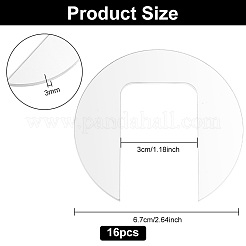16 leerer Acryl-Becheraufsatz&nbsp;TACR-BC0001-14