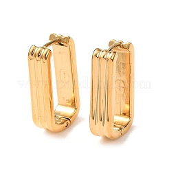 Pendientes de aro de acero inoxidable 304&nbsp;EJEW-D358-01G