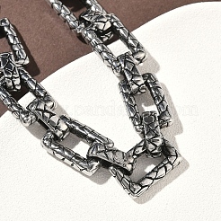 Gliederkettenarmbänder aus 304 Edelstahl für Männer und Frauen&nbsp;BJEW-D385-05AS