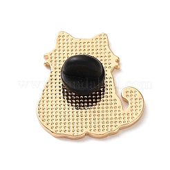 Tigerkatzenform mit herzförmigem Emaille-Anhänger&nbsp;AL-CBAC438-01C