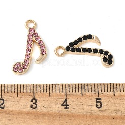 Legierung rhinestone-anhänger&nbsp;PALLOY-E775-07G